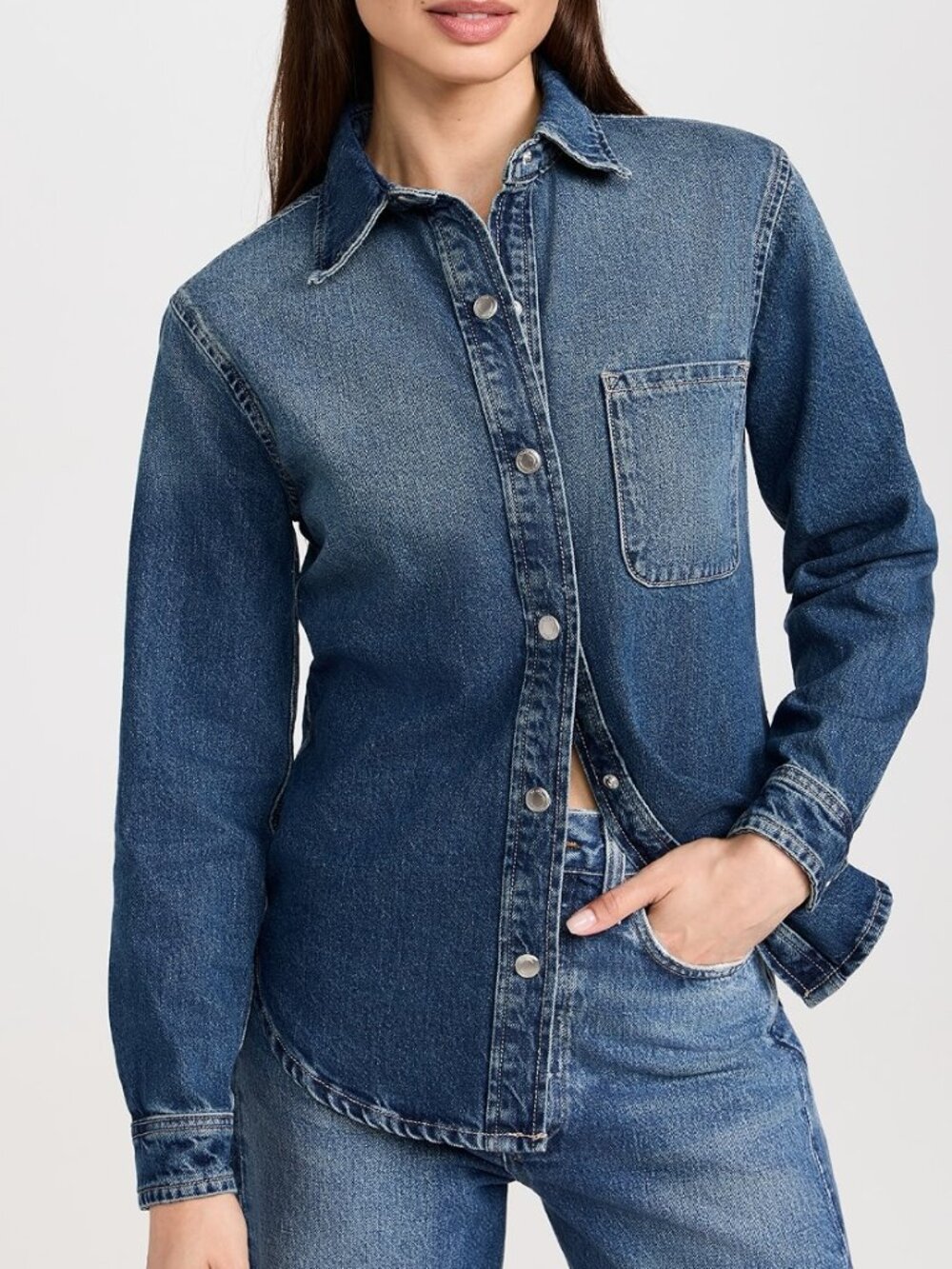DL1961 Ines Denim Shirt